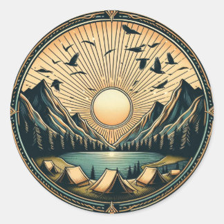 Outdoor Wandelen Sticker