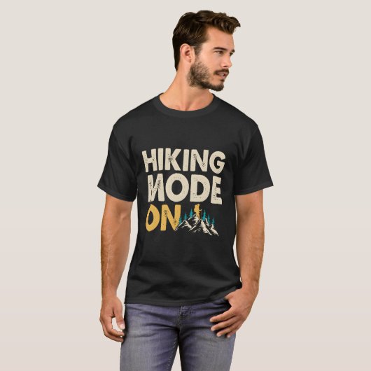 Outdoor wandelen voor wandelen t-shirt (Voorkant volledig)