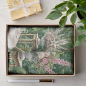 Outdoor Wedding Receptie Elegante Decoupage Tissuepapier (Geschenk)