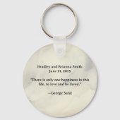 Outdoor Wedding Sleutelhanger (Achterkant)