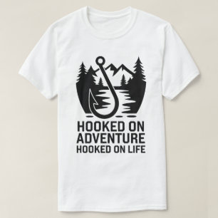 Outdoor Wilderness Gevist Hook Adventure Graphic T-shirt