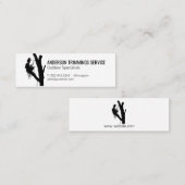 Outdoor Worker | Tree Trimming Service Mini Visitekaartje (Voorkant / Achterkant)