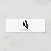 Outdoor Worker | Tree Trimming Service Mini Visitekaartje (Achterkant)