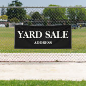 Outdoor Yard Sale Banner, Groot Yard Sale Sign Spandoek (Insitu)