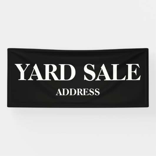 Outdoor Yard Sale Banner, Groot Yard Sale Sign Spandoek (Horizontaal)