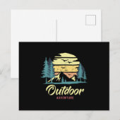 Outdooravontuur Briefkaart (Voorkant / Achterkant)