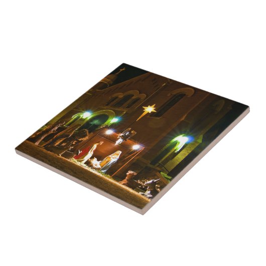 Outdoornativiteitsscène Tegeltje (Zijkant)