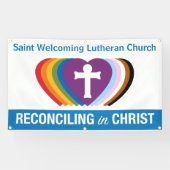 OutdoorRIC "Uw Kerk"-banner (Horiz) Spandoek (Horizontaal)