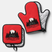 Outdoors Get there! Canoes  Ovenwant & Pannenlap Set (Voorkant / Achterkant)