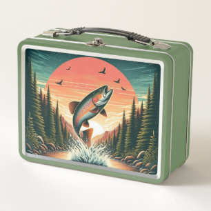 Outdoorsman forel natuur