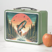 Outdoorsman forel natuur (In situ)