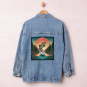 Outdoorsman forel natuur denim jacket (Hangar)