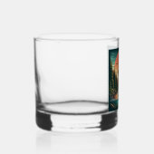 Outdoorsman forel natuur whisky glas (Links)
