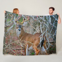 Outdoorsman Whitetail Buck Wildlife AcrylArt