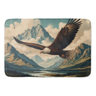 Outdoorsman zeearend gebergte badmat