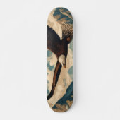 Outdoorsman zeearend gebergte persoonlijk skateboard (Voorkant)