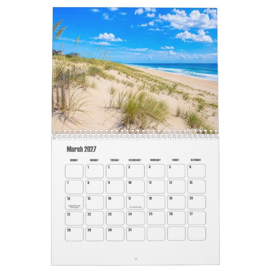 Outer Banks Agenda Kalender (Mar 2027)