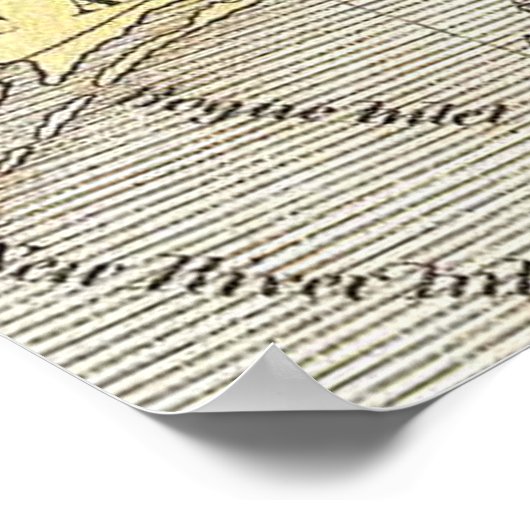 Outer Banks and Eastern North Carolina Map (1827) Poster (Hoek)