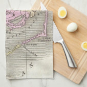 Outer Banks and Eastern North Carolina Map (1827) Theedoek (Quarter Fold)