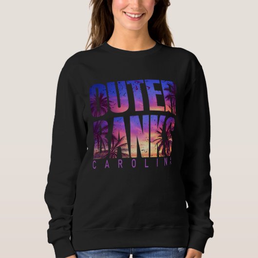 Outer Banks Carolina Summer Vacation Matching Fami Trui (Voorkant)