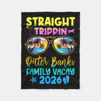 Outer Banks Familie Vakantie 2026 Rechte Tr Fleece Deken