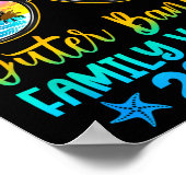 Outer Banks Family Vacay Vacation 2026 Straight Tr Poster (Hoek)