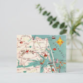Outer Banks Kitty Hawk Ansichtkaart Briefkaart (Staand voorkant)