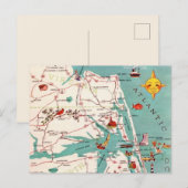 Outer Banks Kitty Hawk Ansichtkaart Briefkaart (Voorkant / Achterkant)