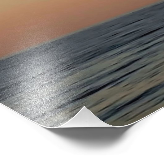 Outer Banks Moonrise Foto Afdruk (Hoek)