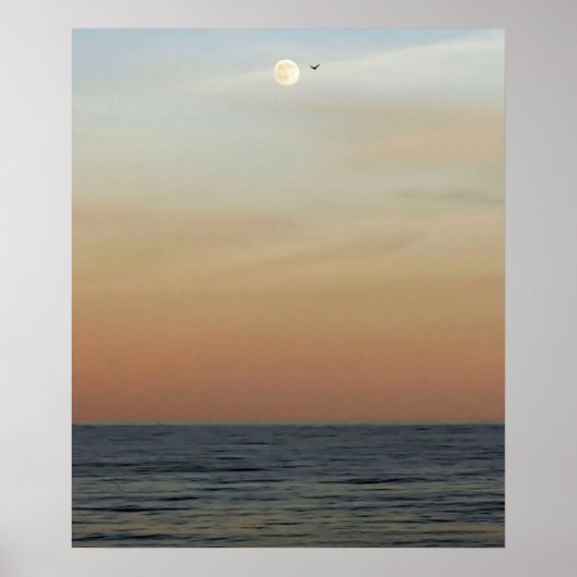 Outer Banks Moonrise Poster (Voorkant)