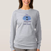 Outer Banks -- My Happy Place -- T-shirt met lange (Voorkant)