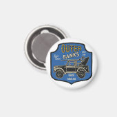Outer Banks NC-badge Magneet (Voorkant / Achterkant)
