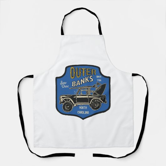 Outer Banks NC-badge Schort (Voorkant)