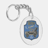 Outer Banks NC-badge Sleutelhanger (Voorkant Links)