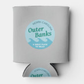 Outer Banks North Carolina Blikjeskoeler (Voorkant)