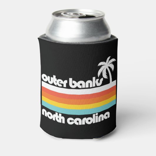 Outer Banks North Carolina Blikjeskoeler (Blikje Achterkant)