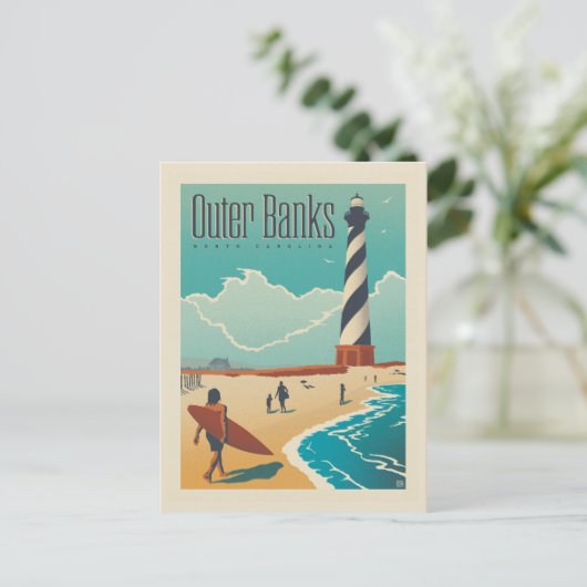 Outer Banks | North Carolina Briefkaart (Staand voorkant)