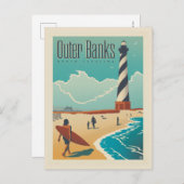 Outer Banks | North Carolina Briefkaart (Voorkant / Achterkant)