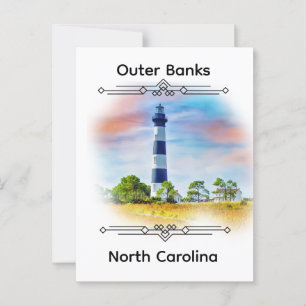 Outer Banks North Carolina Briefkaart