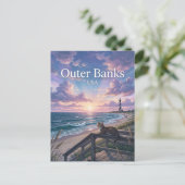 Outer Banks North Carolina Briefkaart (Staand voorkant)