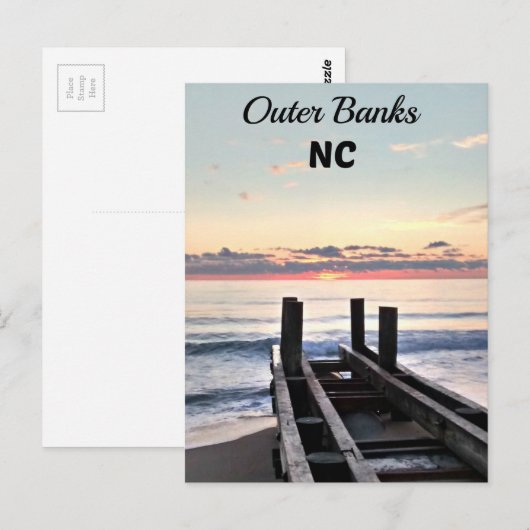 Outer Banks, North Carolina Briefkaart (Voorkant / Achterkant)