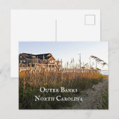 Outer Banks North Carolina Briefkaart (Voorkant / Achterkant)