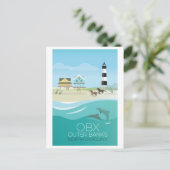 Outer Banks, North Carolina Briefkaart (Staand voorkant)