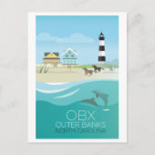Outer Banks, North Carolina Briefkaart (Voorkant)