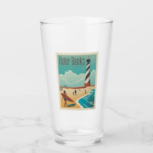 Outer Banks | North Carolina Glas (Voorkant)