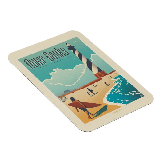 Outer Banks | North Carolina Magneet (Rechterzijde)