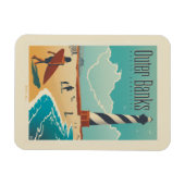 Outer Banks | North Carolina Magneet (Horizontaal)