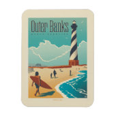 Outer Banks | North Carolina Magneet (Verticaal)