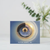 Outer Banks North Carolina OBX Avalon Vist Pier Briefkaart (Staand voorkant)