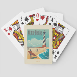 Outer Banks   North Carolina Pokerkaarten